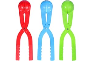 Tomaibaby Snowball Maker Beach Toys 3pcs Snowball Clip Summer Beach Scoop Mold Tool for Kids, Beach Tools