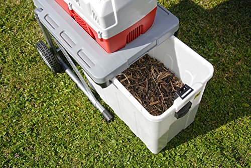 IKRA Elektro Gartenhäcksler Walzenhäcksler ILH 3000 A, leise robust wartungsarm, starke 3.000 Watt, Aststärke bis 44mm - 6