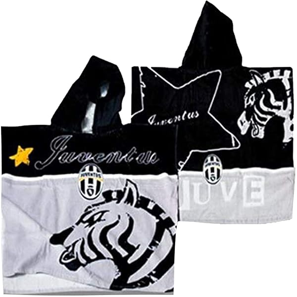 Accappatoio Ufficiale AC Milan Per Bambini - Rosso Nero, Cotone, Con Cappuccio, Taglia 8-10 Anni - Foto 14