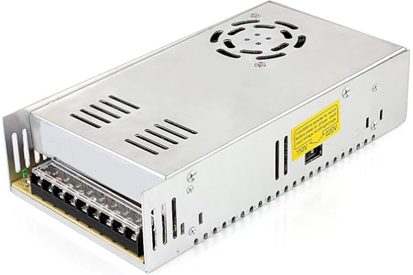 OYYTRAFO AC à DC 24V 16.7A Transformateur Alimentation à Découpage Convertisseur de Commutation d'alimentation pour Bande LED,Caméra de Vidéosurveillance,Radio,Projet Informatique,imprimantes 3D