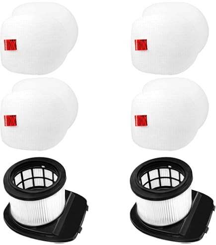 Filtres De Rechange Pour Aspirateur Sans Fil - Lot De 2, Compatibles Modèles Courants