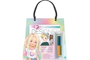 Curious Universe Pop Fashion Tote Bag & Fashion Portfolio with Pencils