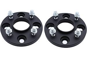 YUCHENSHLP 2PCS 5x100-5x114.3PCD Hubcentric Wheel Adapters Spacers 20mm 56.1mm Bore 12x1.25 Studs Compatible with S-UBARU WRX to STI