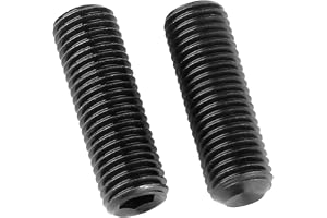 20 ST M3 M5 M6 Grade 12,9 Svart Fingänga Set Skruv Konkav Utan Huvud(8mm,M6x0.5-20pcs)
