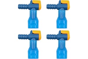 Tiardey 4PCS Boquilla de vejiga de hidratación Conectores de Manguera Válvula de mordida para Mochila al Aire Libre Depósito de vejiga de hidratación