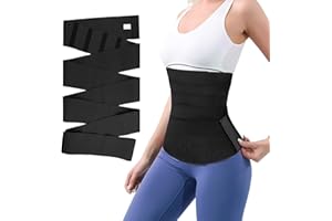 GoPaw Women Waist Trainer Sauna Sweat Belt Trimmer Corset Lumbar Support for Slimming, Fitness Workout