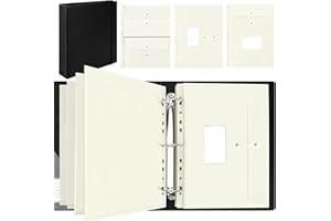 Uquelic Organizer na dokumenty A4, segregator 3D, segregator na dokumenty z 10 rozszerzalnymi plastikowymi kieszeniami dziurkowanymi, portfele z etykietami, duży organizer do przechowywania