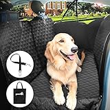 Pecute Coprisedile Amaca Auto per Cani Impermeabile Grande con Protezioni Latera