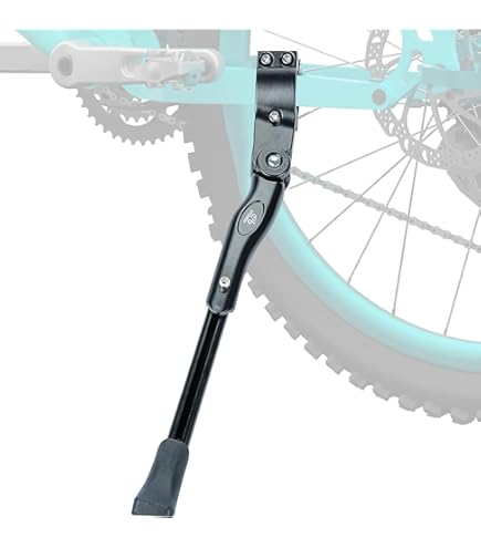 Cavalletto Bici Doppio (Due Gambe) Universale Per Ruote 26-29 Pollici - Acciaio Nero, Portata 30kg