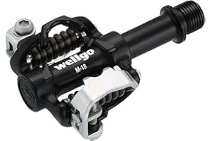 WELLGO Pedal automáticamente MTB BTT Montaña Clip Shimano Bicicleta