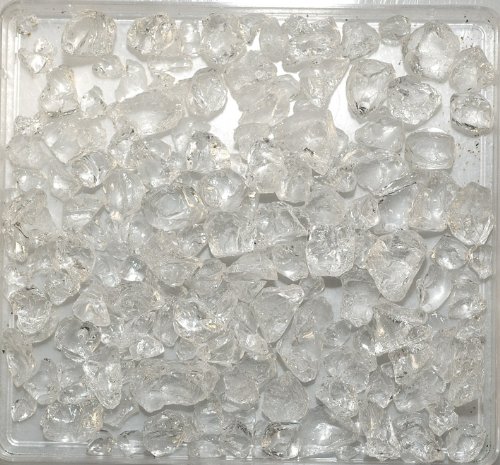 GLASSTEINE 4-10mm. 5 kg. Glaskies 5000 g in NATUR -99