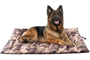 XIAPIA Cuccia Cane per Interno e Esterno, Cuscino Cane Grande, Cuscino Impermeabile per Cani, Letto Brandina per Cani in Resistente, Pieghevole