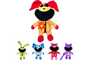 HYDTQCL Smiling Critters Peluche, 2024 Nuovo Poppy Playtime Logic Peluche, 30 CM CatNap/DogDay/Bobby BearHug/Bubba Bubbaphant//Hoppy Hopscotch Peluche, Miglior Regalo per Bambini e Fan(B)