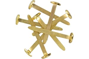 BI2L Attaches parisiennes cuivre 30 mm - 30 pièces