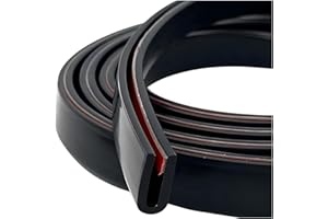 Adunsiaoto Protettiva Per Bordi Delle Portiere Auto, Striscia Tenuta In Gomma, Striscia Tenuta In Gomma A Forma Di U, Protezione Del Bordo Della Portiera Dell'auto Universale Guarnizione Porta Auto