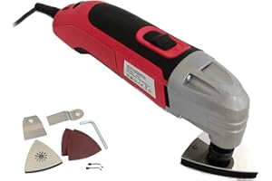 TOOLTIME. Voche 300W Oscillating Tool - Detail Sander | Scraper | Cutter | Multi Function Power Tool + Accessories