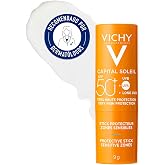 Vichy Stick Zonas Sensibles, SPF50+, Para Zonas Sensibles, Protecci&oacute;n Solar de Alto Espectro Contra Rayos UVA/UVB, Con Agua T