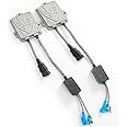 HYBKLER HYB Slim Digital HID Ballast 55W For HID kit H11 H7 H8 H9 H4 H1 9005 9006 Universal Fit (Pack of 2)