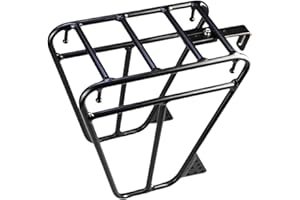 SENERMTER Porte vélo avants, Porte-Bagages avants de vélo, Guidon de Porte-Bagages avants de vélo en Alliage d'aluminium, Support d'équipement de Porte-Bagages avants pour la répartition de la Charge