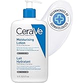 CeraVe Moisturising Lotion, Hyaluronic Acid, Non-Greasy, Oil-Free, 3 Essential Ceramidesto Very Dry Skin, 473ml