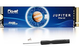 Fikwot FX660 SSD 2TB PCIe Gen4 NVMe M.2 2280 SSD Interno Gaming, hasta 5200 MB/s de Lectura, Almacenamiento Mejorado para PC y Laptop