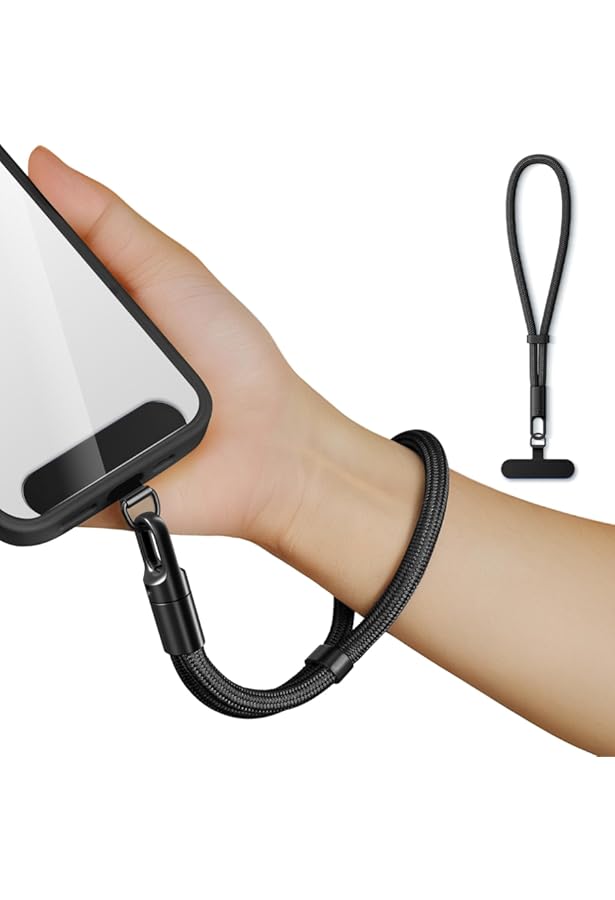 Tour De Cou Telephone, Universelle Dragonne Pour Téléphone Portable, Capes De Collier De Longe Porte-clés Cordon Lanière Pour IPhone Samsung Huawei Xiaomi Et Plus De Smartphone,Rouge