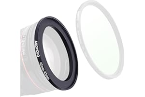AMOPOFO 62mm to 82mm Step Up Ring For Filters,62mm-82mm Camera Filter Ring,Made Of CNC Machined space aluminum With Matte Black Electroplated Finish.for 82mm UV,ND,CPL Camera Filter accessories