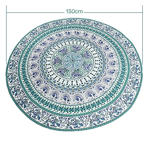 Tsumbay Strandtuch Tapestry Yogatuch Tischtuch Bohemian Style Dünn Chiffon Mandala - 3
