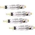 4pcs Presta Valve Cores,Brass Valve Core Bike Kit Valve universal Valve Cores,Bike Valve Replacement Bike Valve Universal Presta Valve Core Valve Core for Road & Mountain Bikes