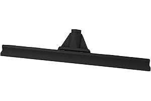 Tyroler Bright Tools Testa a Spatola per Pavimenti, 100% Gomma, Giunto Flessibile Migliora la Scorrevolezza, Design Multi-superficie, Adatta a Tutti I Manici Standard, Asciugatura Rapida senza Chiazze