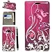 Produktbild Mobile Stuff Samsung Galaxy J5 2016, Luxuriöse Ledertasche Flip Cover + Stylus (Butterfly Purple Book)