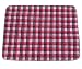 Produktbild jiexi® 90 * 120 CM ROT reine Baumwolle TPU Wasserdicht Matratzenschoner Unterlagen Saugen Flüssigkeiten Pad Wickelunterlage für Jungen & Mädchen Baby & Erwachsene Inkontinenz puerperal Zeitraum, weiblich Zeitraum Menstruationstasse