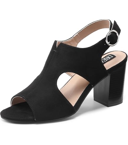 Morbuy Sandali Donna Zeppa Estate - Roma Comoda Plateau 5 Cm, Tacco 11 Cm, Taglia Larga 41, Colore Nero