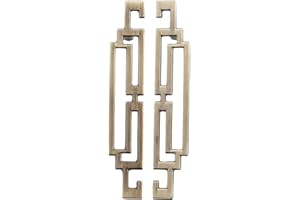 Mgoodoo Lot de 5 Poignée de Porte Bronzée 96mm, Poignée de meuble Rétro Vintage, Poignée de Placard, Bouton de Meuble pour Armoire Cuisine Buffet Tiroir