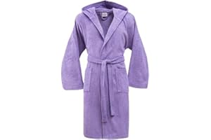 Bassetti Accappatoio Donna Uomo in Spugna | Accappatoio Adulti Uomo Donna con Cappuccio 100% Puro Cotone | Accappatoio Adulti Donna Uomo 360 g/m²