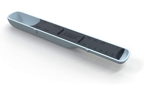 Joseph Joseph Measure-Up - Cuillère à mesurer réglable Wet & Dry - Bleu, plastique