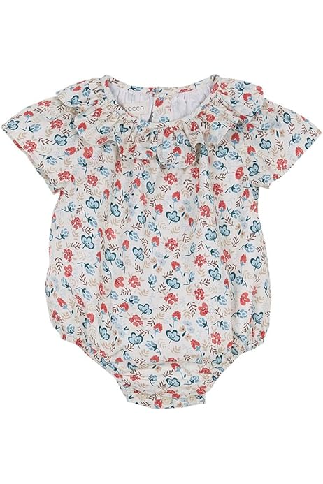 Gocco Camisa Body Con Tiras Bordadas Unisex Bebé Mexico Gocco