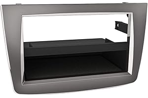 ACV Electronic Façade d'autoradio 2-DIN avec casier de rangement pour Alfa Mito (type 955) modèles à partir d'août 2008