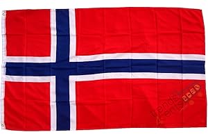 FLAGGENFRITZE XXL Drapeau Norvège 150 x 250 cm