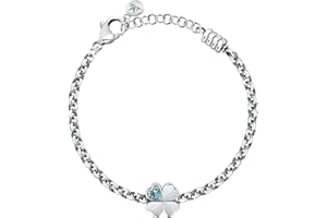 Morellato Drops Bracciali Donna in Acciaio, Cristalli - SCZ1284