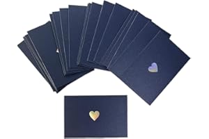 CZAKOMIX 40 PCS Buste Di Carta Mini Piccole Vintage,Busta in Carta Perlescente,Partecipazioni Matrimonio Fai Da Te,Regalo Mini Buste,Ringraziamento,Matrimonio,Festa Di Compleanno(Lago Blu Perlescente)