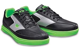 EMAX | Brunswick - Renegade - Herren Bowling-Schuhe | Bowlingschuh mit Gleitsohle für Männer |