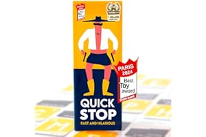 ATM GAMING QUICKSTOP | Card Game for Family and Friends | Fast and Hilarious | 2-7 players | Party Game for Adults and Kids 10+ | 30 minutes Playing Time