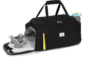 SKYSPER 35L Sac de Sport avec Compartiment à Chaussures et Compartiment Humide, Sac de Voyage pour Hommes et Femmes, Sacs de Voyage, Sac d'EntraîNement, Sac de Sport