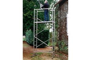 TUBESCA COMABI Tubesca DIY Easy Reach First 5 Presto Aluminium Scaffold Tower