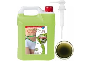 bleu & marine Bretania - 1000ml Gel Seaweed Body Wrap | Skin Rejuvenation & Detoxification | Acne, Psoriasis & Eczema Relief | Slimming, Shaping, Tightening & Toning, 1000 ml