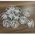Zenith Plastic Bobbins Set of 12 Pieces - Compatible with Singer, Usha, Brother Sewing Machines | Includes Bobbin Case, Winder & Storage Box for Sewing Machine Accessories