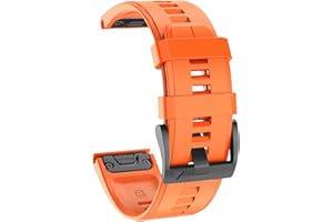 ISABAKE Correa para Garmin Fenix 6/Fenix 6 Pro/Fenix 5/Fenix 5 Plus, Quickfit 22mm Pulseras de Repuesto para Forerunner 935/945, Approach S60