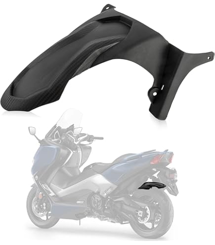 Parafango Posteriore Per Yamaha T-Max 500 2001-2011 - Carbon Look ABS | Ricambio Motociclo Camamoto - Foto 13