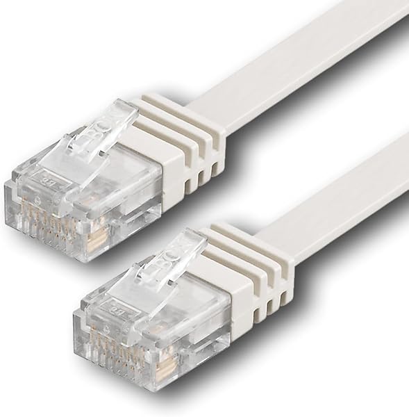 1aTTack.de CAT6 flat network patch cable with 2x RJ45 connectors 7m - 1